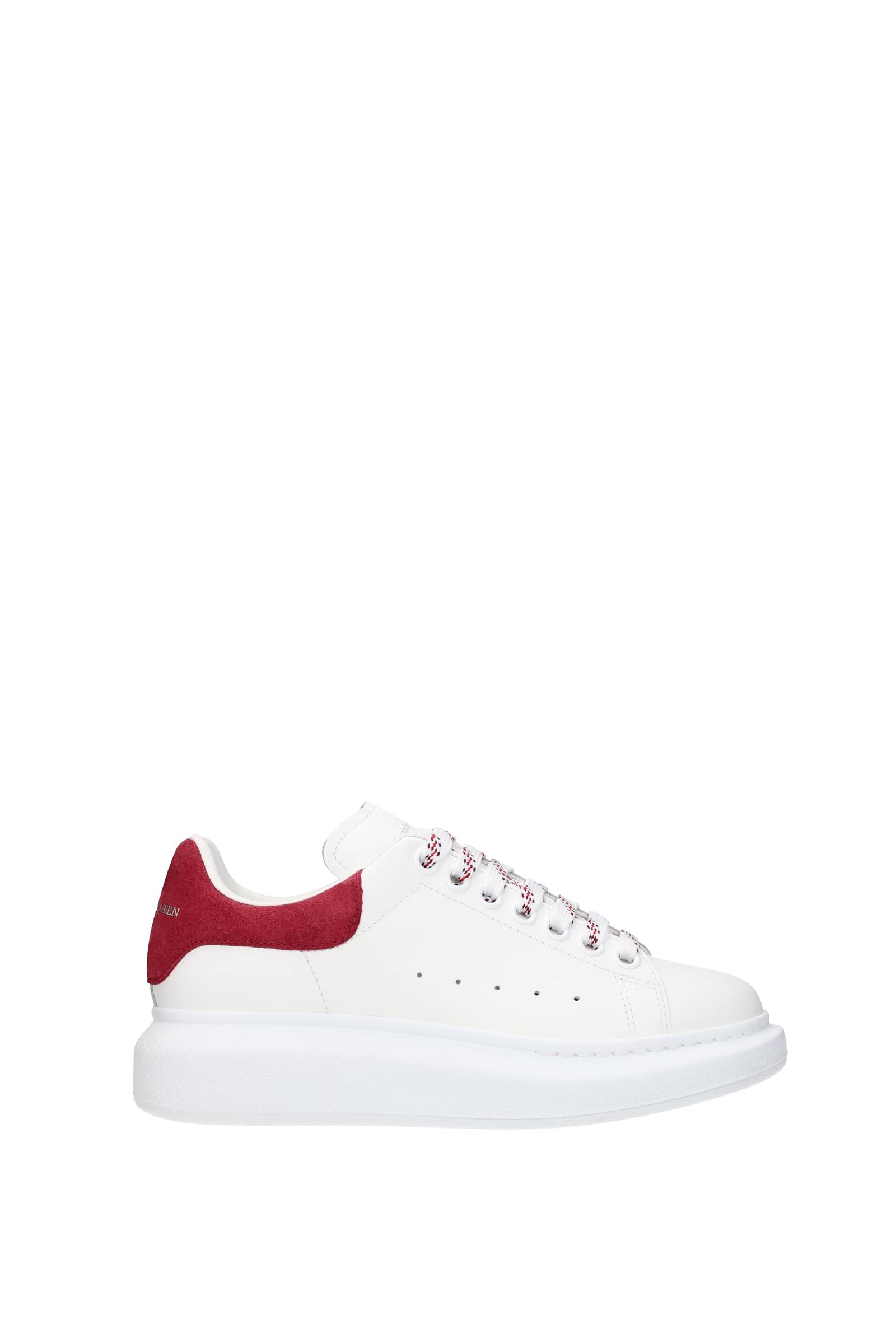 Alexander McQueen Sneakers Oversized Leather White Mustard | Lyst